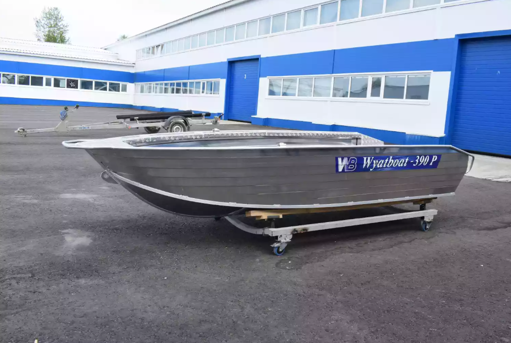 Алюминиевая лодка Wyatboat-390Р Увеличенный борт в Перми
