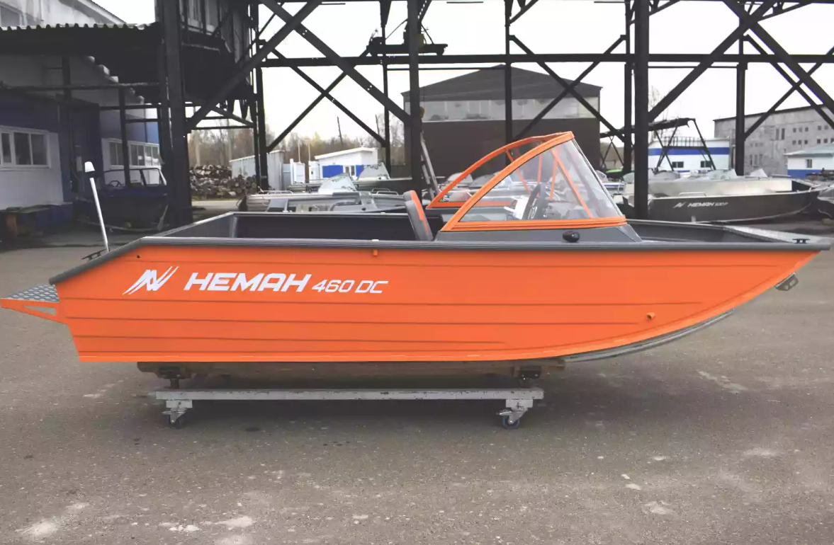 Алюминиевый катер Неман-480 DCM FISH в Перми
