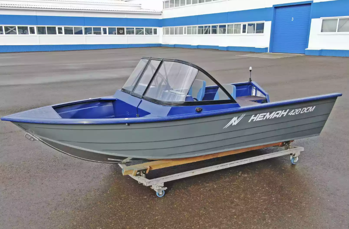 Алюминиевый катер Неман-420 DCM в Перми