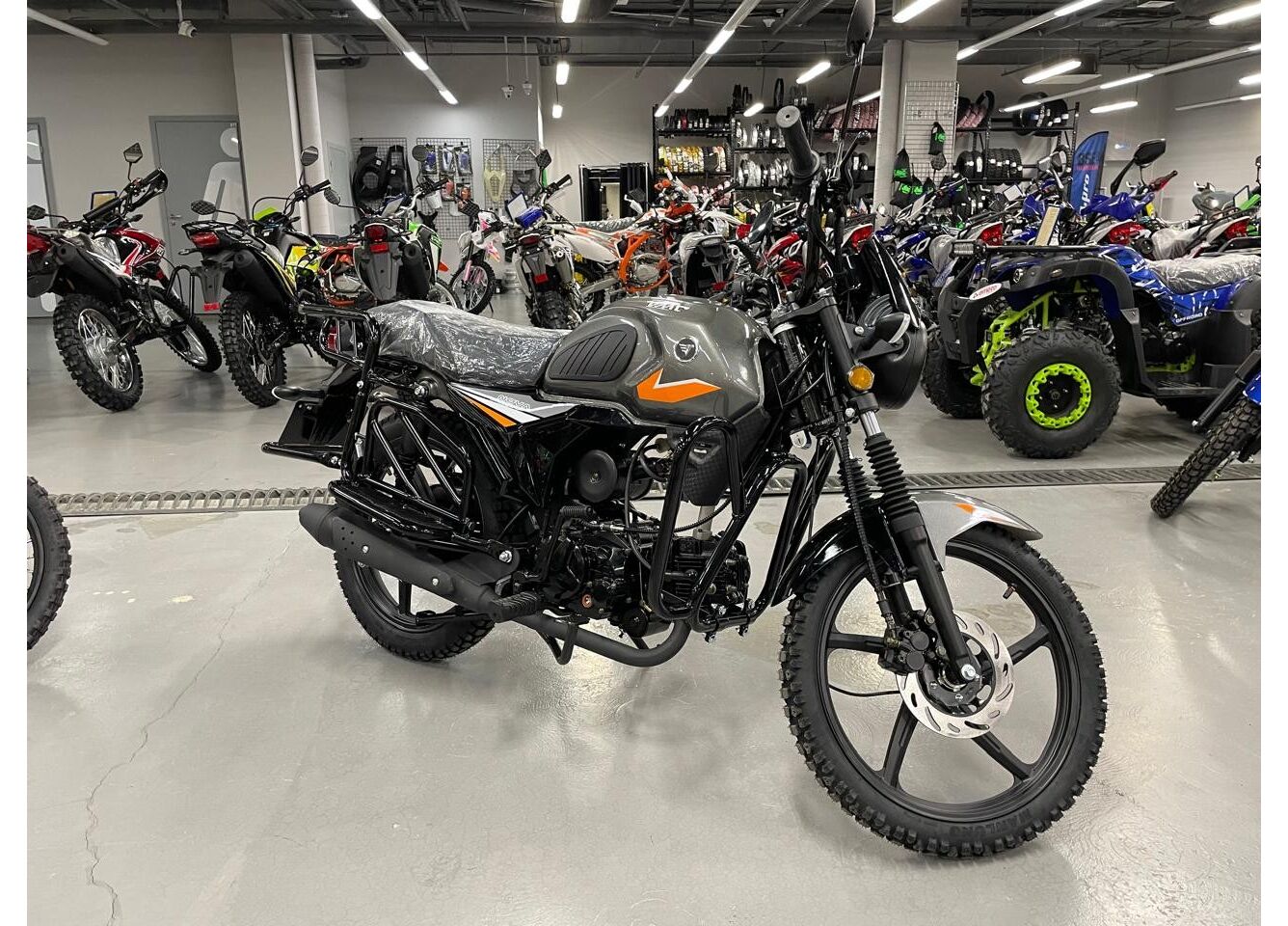 Мопед VMC NOVA 49сс (125сс) Led Full, дисковый тормоз, RKB RATO с баланс. валом, сигнализация в Перми