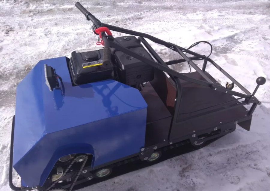 Мотобуксировщик AhtaR ЗИМА с реверсом (задний ход) в Перми