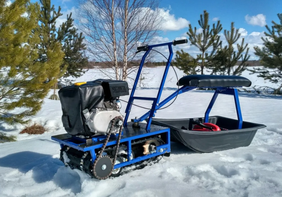 Мини-мотобуксировщик Альбатрос-М без фары в Перми