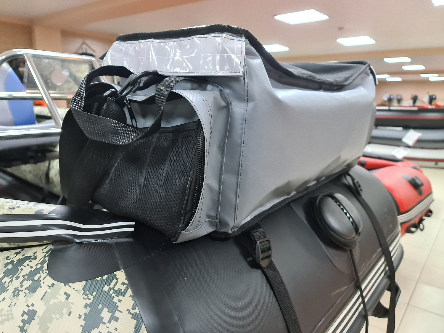 СУМКА ЛЮКС НА БАЛЛОН ДЛЯ ЛОДОК ПВХ 50Х25Х25 СМ в Перми