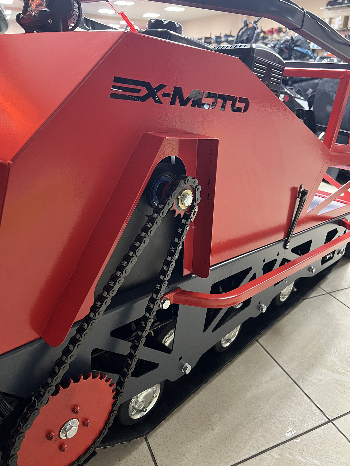 Мотобуксировщик EX-MOTO SNOWDOG S500 15л.с в Перми