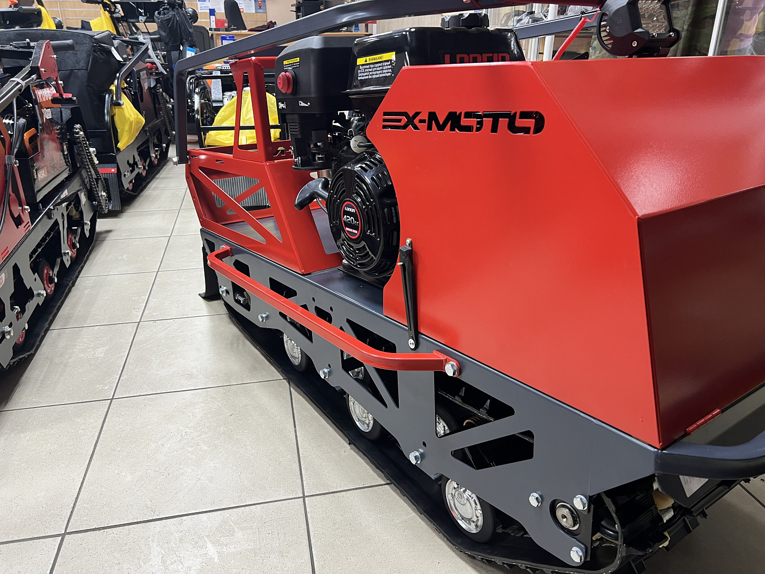 Мотобуксировщик EX-MOTO SNOWDOG S500 15л.с в Перми