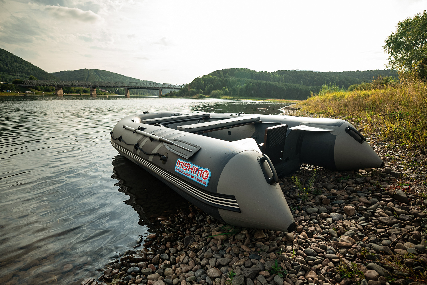 Лодка MISHIMO RIVER JET 390 под водомет в Перми