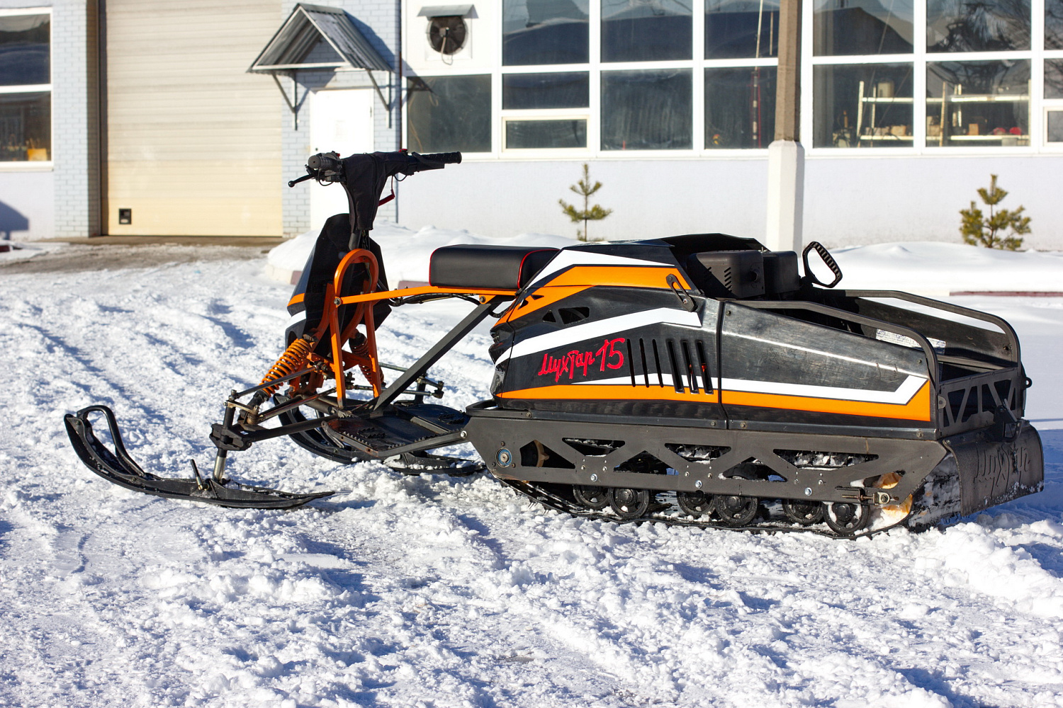 Мотобуксировщик IRBIS Мухтар 15 с лыжным модулем в комплекте в Перми