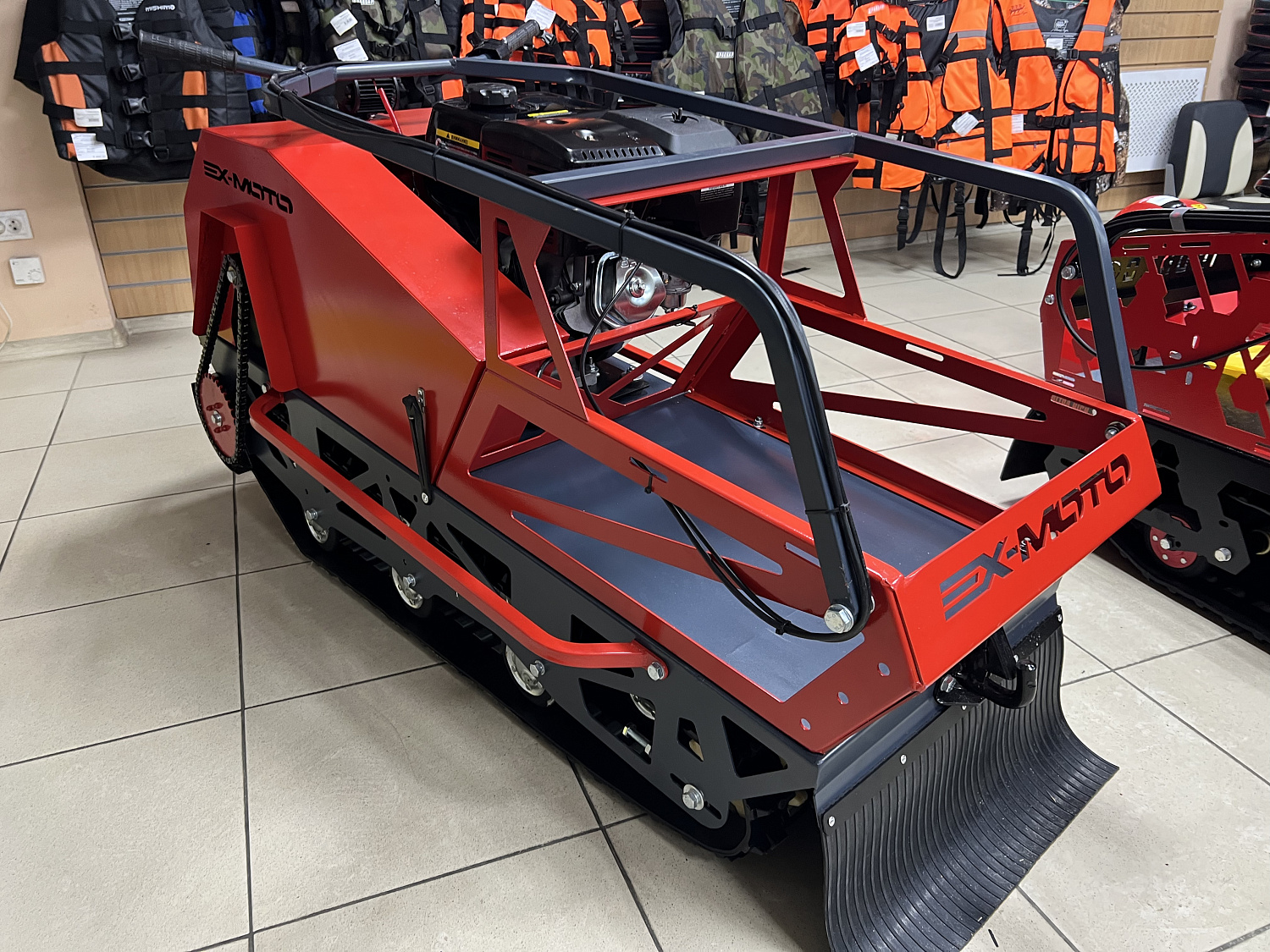 Мотобуксировщик EX-MOTO SNOWDOG S500 15л.с в Перми