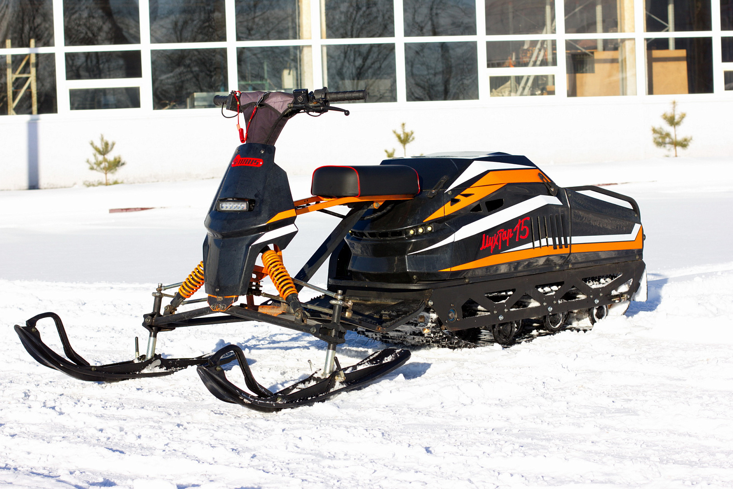 Мотобуксировщик IRBIS Мухтар 15 с лыжным модулем в комплекте в Перми