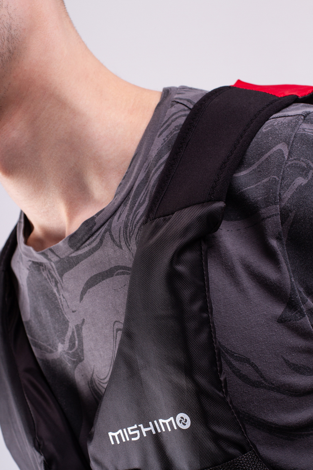 Жилет спасательный MISHIMO PRO Премиум качества Черно-красный в Перми